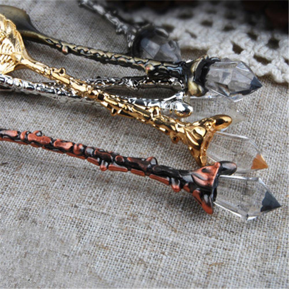 Vintage Coffee Spoon Carved Flower Teaspoon Crystal Milk Spoon Ice-Cream Sugar Cake Spoon Kitchen Accessories