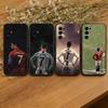 Football For CR7 R-Ronaldo 7 Phone Case For Samsung S25,S24,S21,S22,S23,S30,Ultra,S20,Plus,Fe,Lite,Note,10,Black Cover