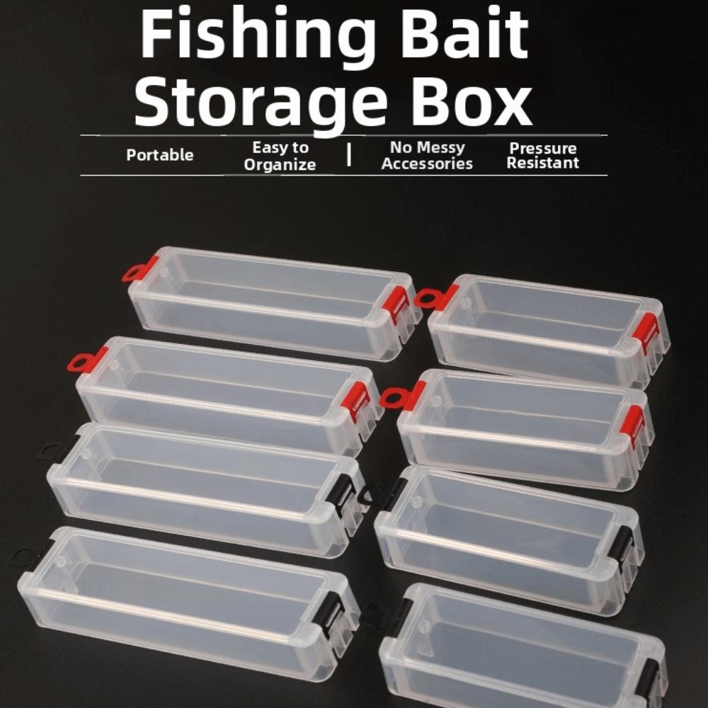 5pcs Portable Lure Organizer Case 5pcs Set Bait Organizer Box Outdoor Fishing