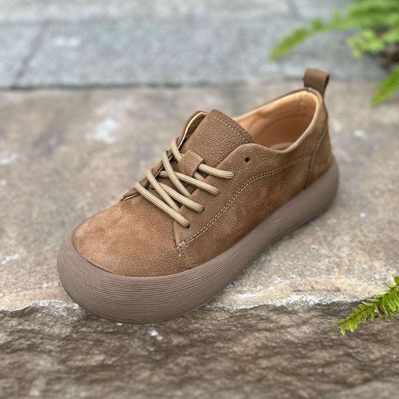 

Модные женские кроссовки GKTINOO из 100% натуральной кожи, повседневная обувь, обувь на плоской подошве 2025, мягкая подошва, удобные, трендовые кроссовки, новая обувь 35