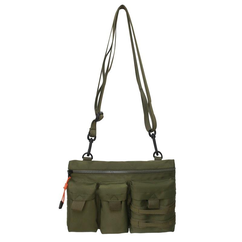 

Men s Trendy Japanese Casual Canvas Shoulder Bag, Street Fashion Sports Hip-hop Crossbody Bag, Instagram Trendy Small Bag