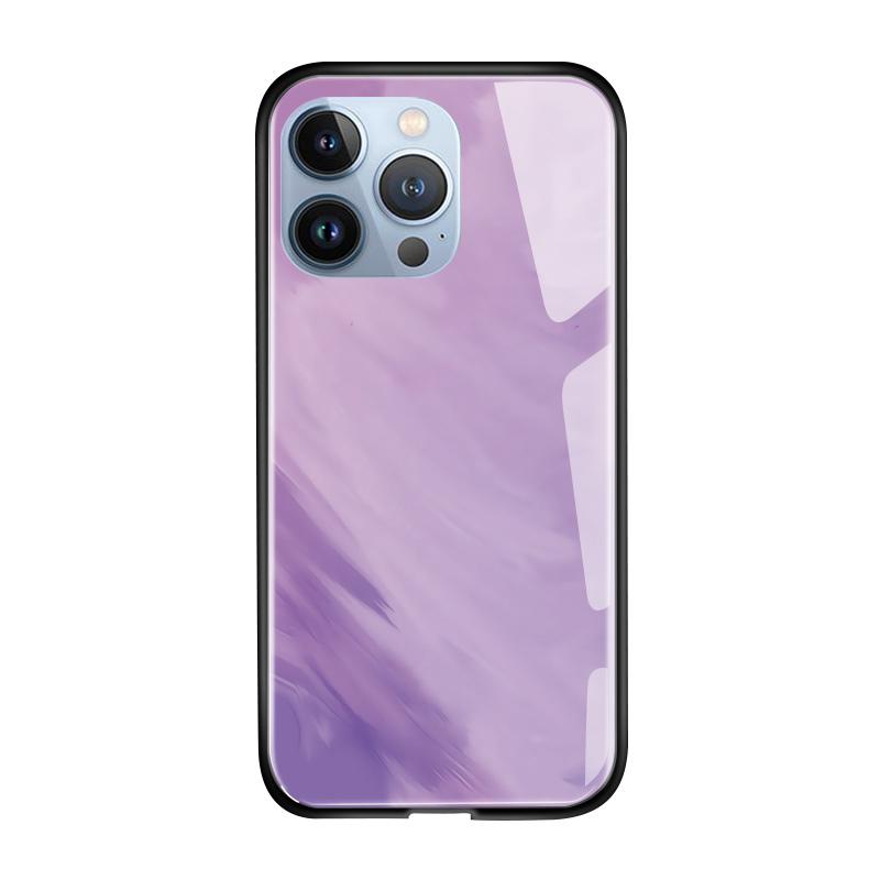 Tempered Glass Phone Case For iPhone 11 12 13 14 15 16 17 Redmi 10 12 14C Note10 Note14 Xiaomi 11Lite PocoC75 Soft Edge Shockproof Smooth Shell