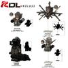 Ke Rui KDL833 Soldier Astronaut Cameraman Building Block Minifigures