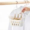 Coș de scurgere agățat pentru baie cu cârlig pentru duș, suport pentru chiuvetă, organizator de bucătărie, diverse articole, coș agățat