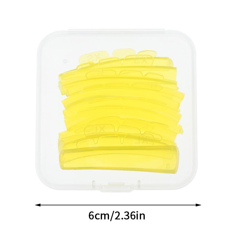 5 Paare/Box Selbstklebende Silikon Wimperndauerwelle Stäbe Wimpernlifting Laminierungspad 3D Wimpernverlängerung Lockenwickler Zubehör Werkzeuge