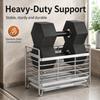1pc Stainless Steel Chopstick Holder Kitchen Cutlery Organizer Drain Rack Spoon Fork Storage Basket for Home