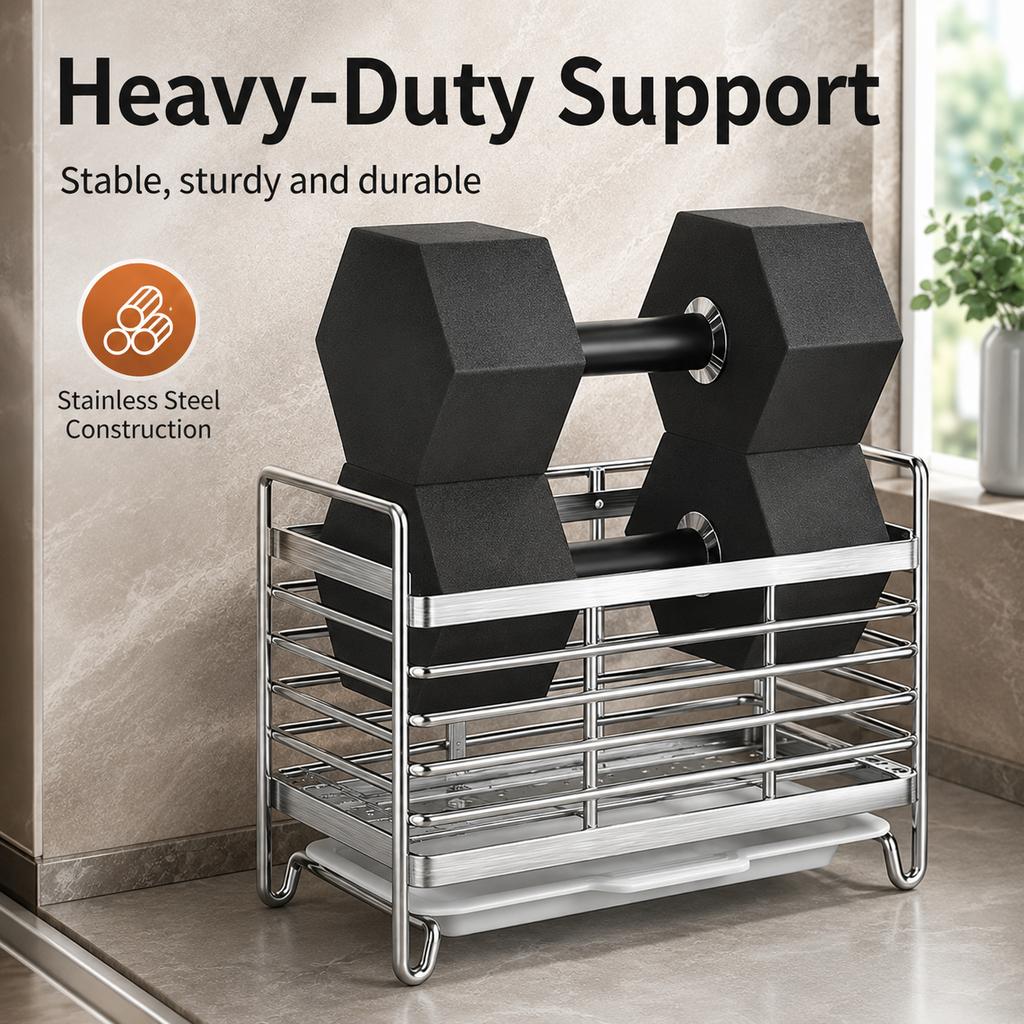 1pc Stainless Steel Chopstick Holder Kitchen Cutlery Organizer Drain Rack Spoon Fork Storage Basket for Home