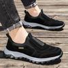 Outdoor Hiking Shoes Men Sneakers Slip on Casual Men Shoes Breathable Suede Leather Shoe Anti-skid Walking Shoes Footwear