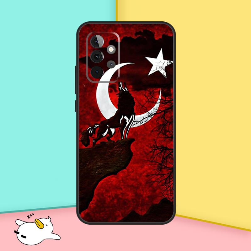 Türkei Türkische Flagge Für Samsung Galaxy A54 A34 A14 A13 A33 A53 A12 A32 A52 A71 A51 A15 A25 A35 A55 Handyhülle