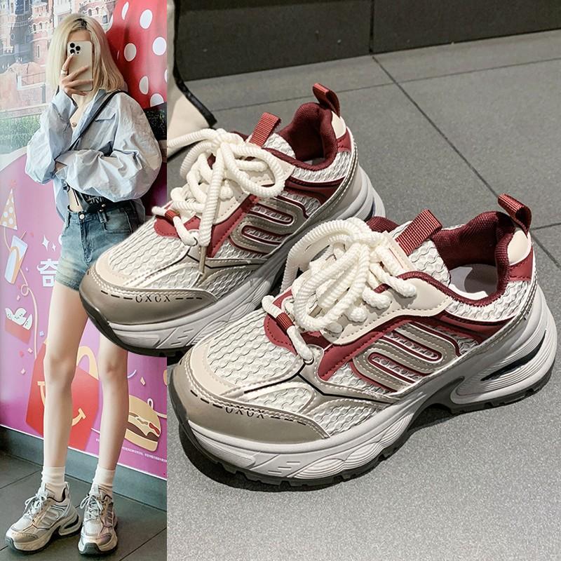 

МОДНАЯ ОБУВЬ, мужские дышащие спортивные кроссовки, спортивные кроссовки для бега, уличные женские теннисные кроссовки для тренажерного зала 35 бордовый