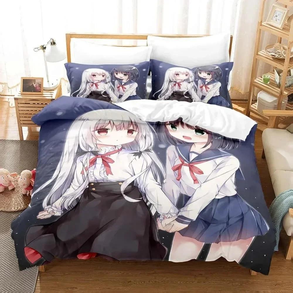 Ms. Vampire Who Lives In My Neighborhood Bedding Set Single Twin Full Queen King Size Bed Set Adult Kid Bedroom Duvetcover Sets