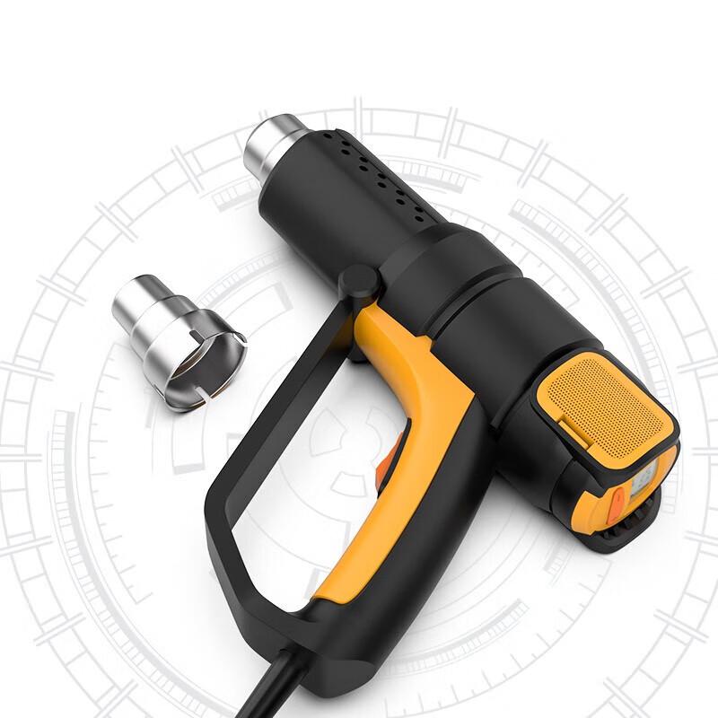 Deli 2000W Industrial Hot Air Gun with Digital Display