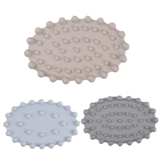 Silicone Soap Dish with Drain Anti-Slip Bottom Self Draining Bar Soap Holder Soap Tray Bathroom Sink Organizer