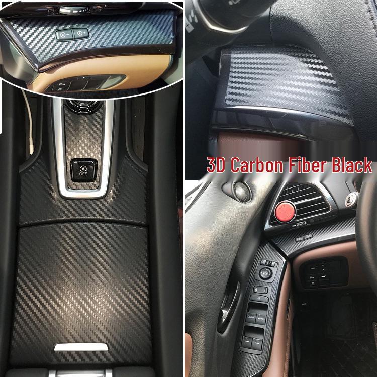 Acura RDX and CDX Carbon Fiber Gear Console Decorative Stickers
