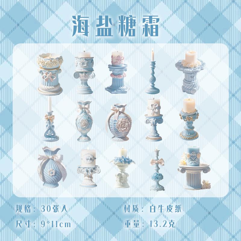 

30pcs/1lot Kawaii Stationery Stickers relief Junk Journaling Decorative Mobile Scrapbooking for stickers Scrapbook