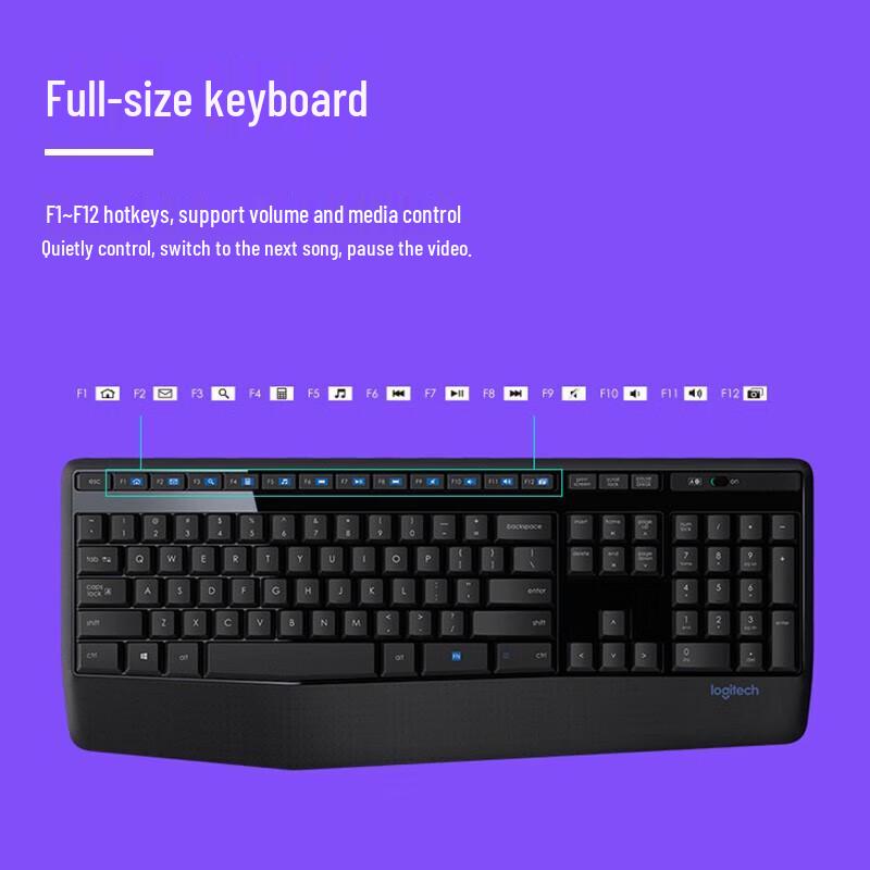 Logitech MK346P Wireless Keyboard & Mouse Combo