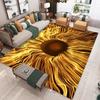 Sunset Sun Carpet Abstract Sun Ray Carpet Colorful Carpet Full Carpet In Living Room and Bedroom Bohemian Style Rug