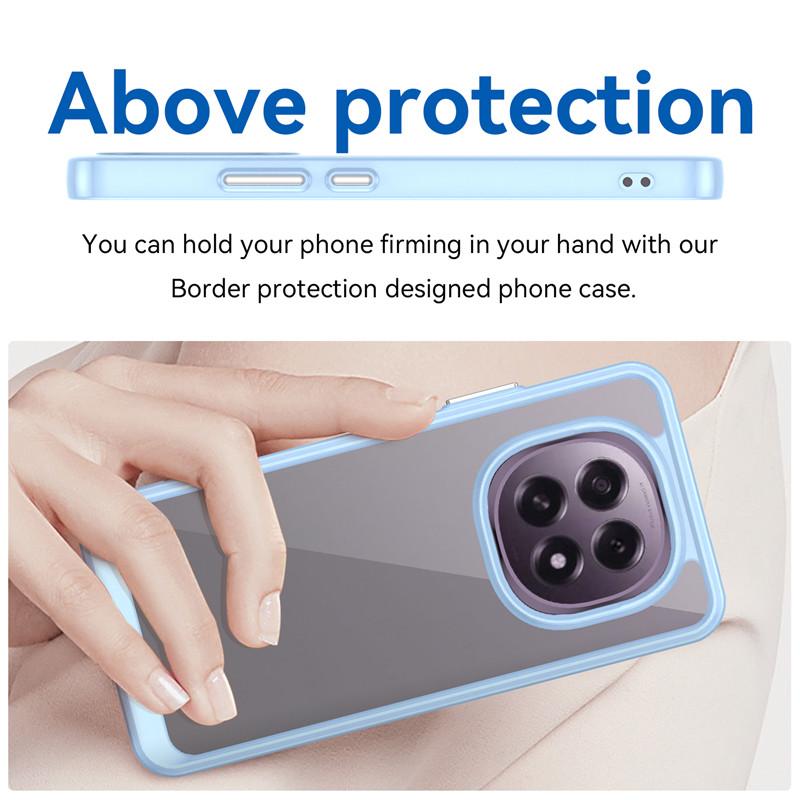 For OPPO F29 Case OPPO F29 Pro 5G Cover TPU Border Acrylic Backplane Bumper Shield Protective Phone Cases On OPPO F29 Pro Funda