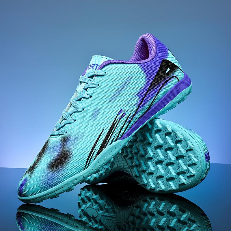 Low Top Soccer Shoes TF  Artificial Grass Men's Outdoor Sneakers Training Shoes Indoor Five-a-side Sports Shoes