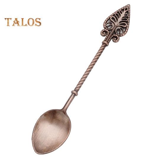 Coffee Spoon Multifunctional Stirring Vintage Exquisite Non-stick Dessert Spoon Household Supplies