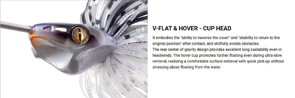 Megabass Jamaica Boa JR 3/8 oz Buzzbait Sinking Lure Hasu (4552)