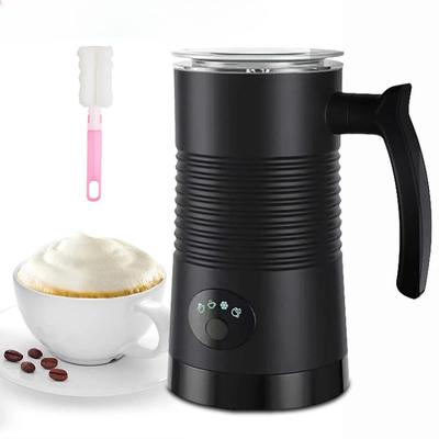 4'ü 1 Arada Çok Fonksiyonlu Elektrikli Süt Köpürtücü Kahve Cappuccino Latte Süt Köpüğü Makinesi Otomatik Sıcak ve Soğuk Köpük Yapıcı