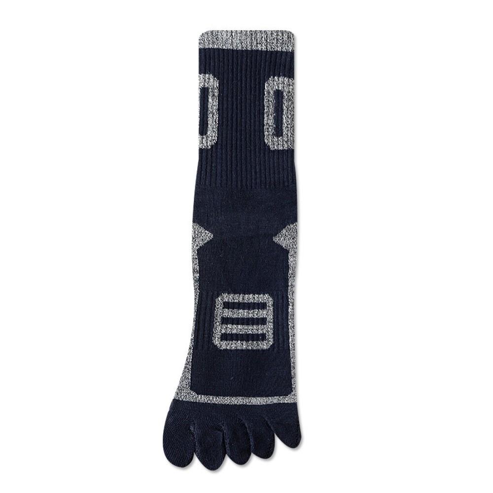 Quick Dry Split-toe Socks Mesh Five Toe Socks Mid-calf Sock Men Socks Outdoor Sports StyleC