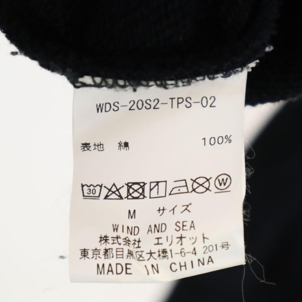 WIND AND SEA Long Sleeve Sweatshirts M Black Men's Used