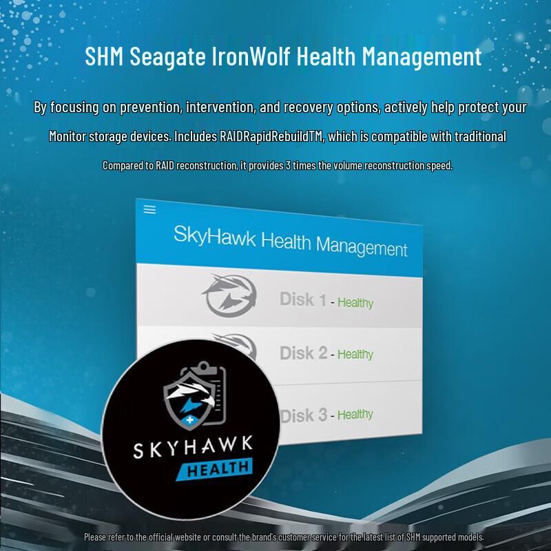 Seagate SkyHawk AI Surveillance Hard Drive