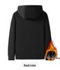 2025 Fleece-Lined Hooded Jacket: Men's Plus Size Thick Casual Sport Cardigan for Autumn/Winter