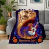 1pc, Coco Héctor and Miguel Blanket Seasonal Universal Throw Blanket for Room, Outdoor Blankets, Living Room, Travel, Camping