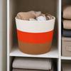 COTTON LAUNDRY BASKET 30x30cm FOR HANDMADE PREMIUM TOYS