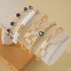 5PCS Turkish Evil Eye Beaded Bracelets For Women Fashion Blue Green Eye Gold Color Bracelets Set New Good Luck Jewelry Gift 2026
