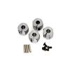 4pcs Aluminum Drive Hubs 6 7 mm RC Car Accessories Durable Crawler Wheel Parts for HSP HPI Tamiya