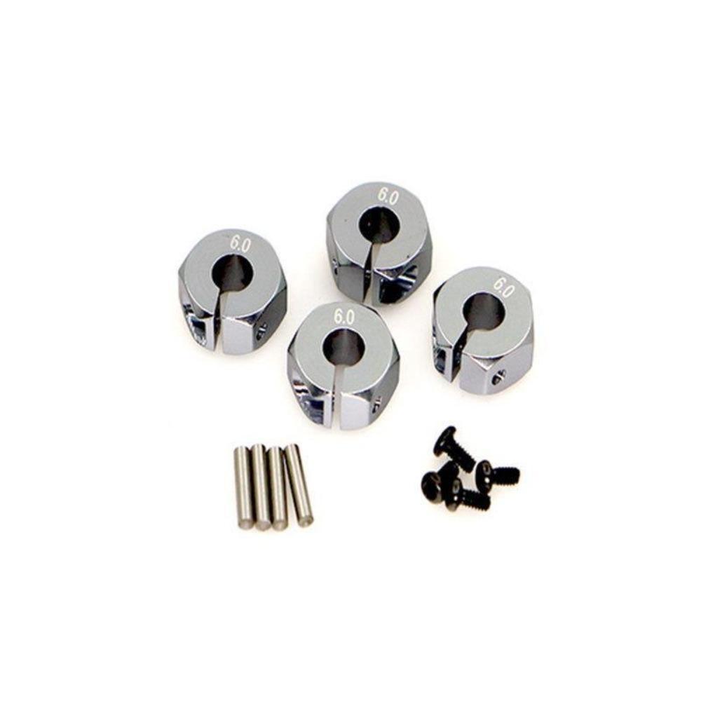 4pcs Aluminum Drive Hubs 6 7 mm RC Car Accessories Durable Crawler Wheel Parts for HSP HPI Tamiya