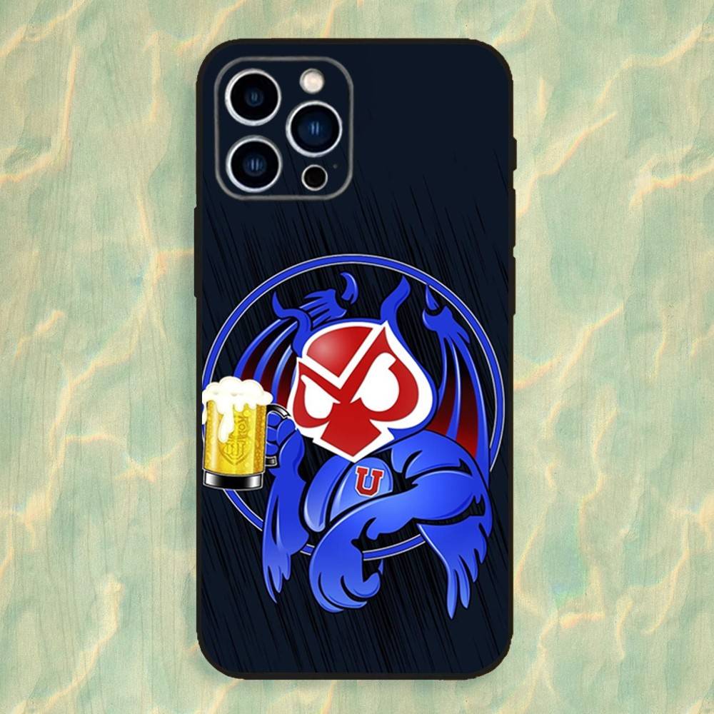C-Chiles U-University-s Logo Phone Case For iPhone 16,15,14,13,12,11 Plus,Pro Max,XS,X,XR,SE,Mini,8,7,Soft Silicone Black Cover