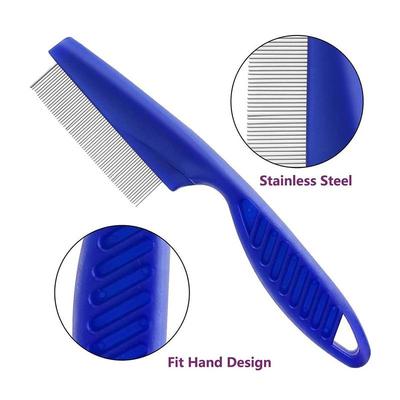 1pc  Pet Dense Tooth Flea Removal Comb, Steel Needle Comb Does Not Harm The Skin, Cat And Dog Hair Removal Flea Removal Cleaning Tool