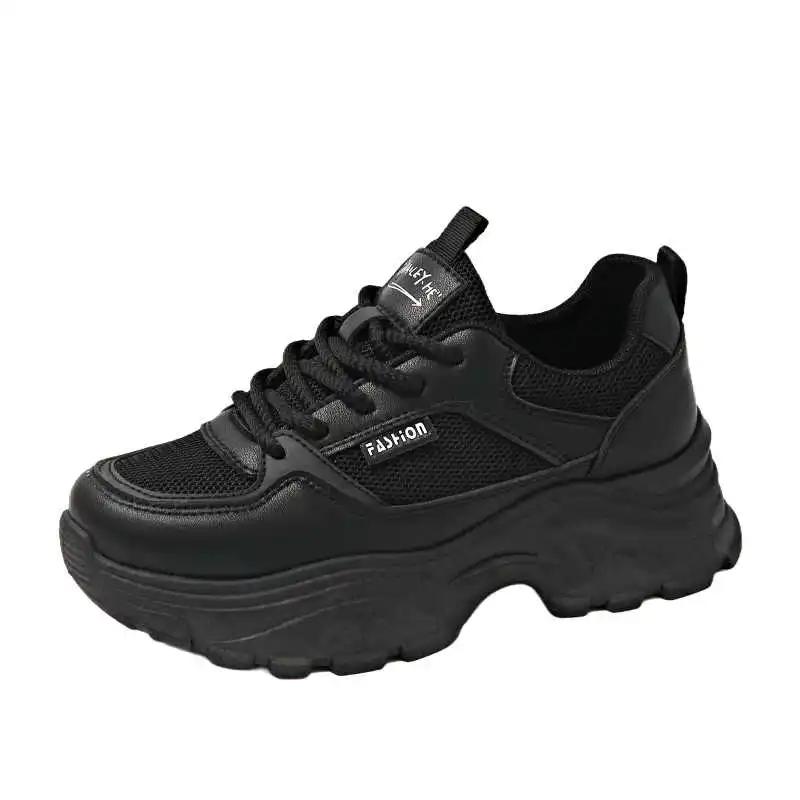 Fashion Key Height Appearance Increases Loafers Women Luxury Flats Tennis Sneakers For Women Designer Luxury Women's Shoes Sport