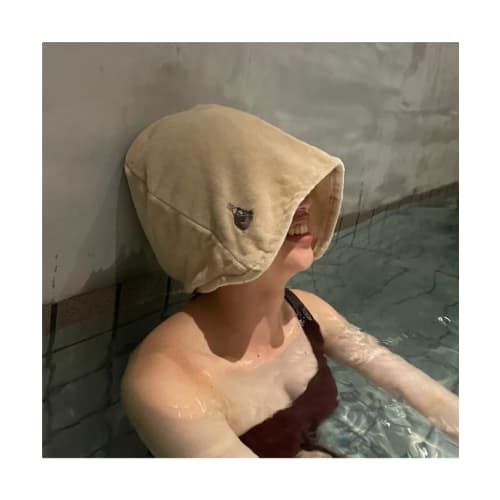 Relax Meditation Sauna Hat (Made in Imabari) Sauna Black