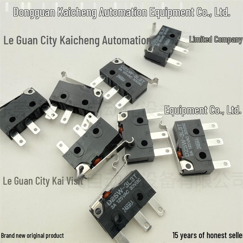 

Omron D2SW-3L3T Sealed Basic Switch with R-Shaped Lever No