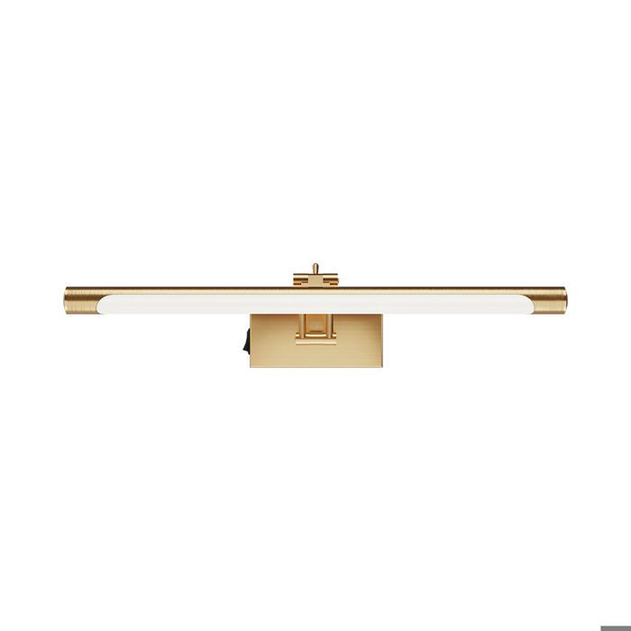 Applique murale LED 8W Dorée 3en1 pour Miroir ou Tableau