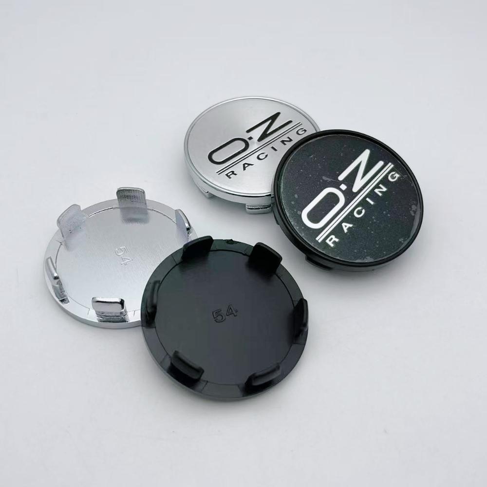 AAYR1 4pcs 54MM 49MM OZ O.Z Racing Logo Emblem Badge Car Wheel Center Caps Wheel Rim Hubcaps Hub Center Dust Cover Car Accessories