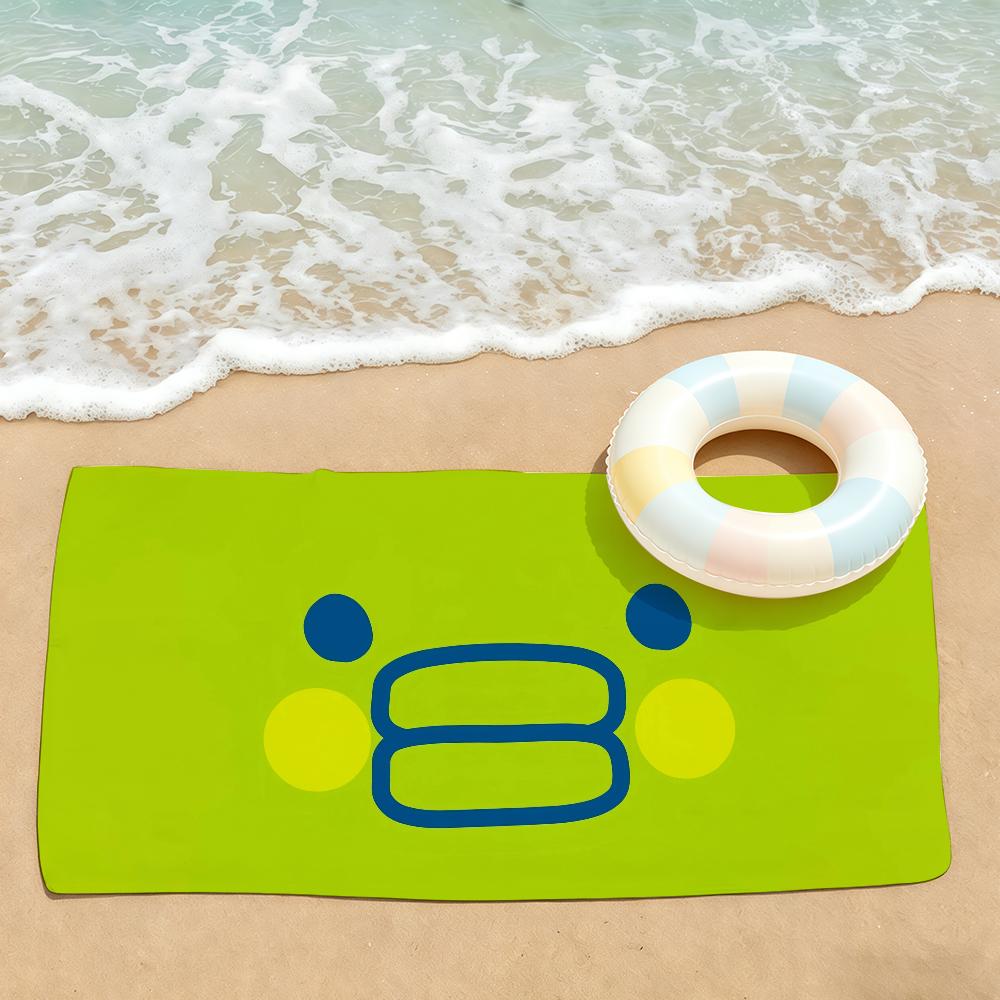 Game Cute T-Tamagotchi Towel Drying Bath Towel Applicable To Light Swimming Camping Yoga Beach Out