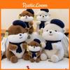Adorable Cartoon Beaver Plush Toy Soft Cuddly Doll For Birthday Gifts And Home Decor
