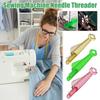 DIY Stitch Insertion Tool Fish Shape Automatic Needle Threader Sewing Crafting Kit For Adult Old Kids Housewife Threader Ne D2G8