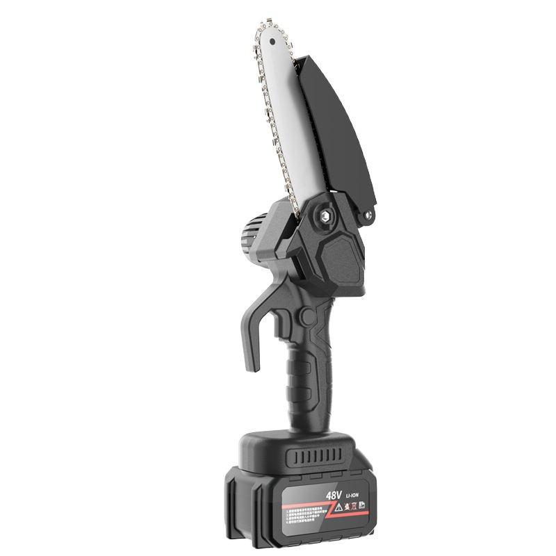Compact European-American Style Cordless Electric Chainsaw for Convenient Pruning and Household Use