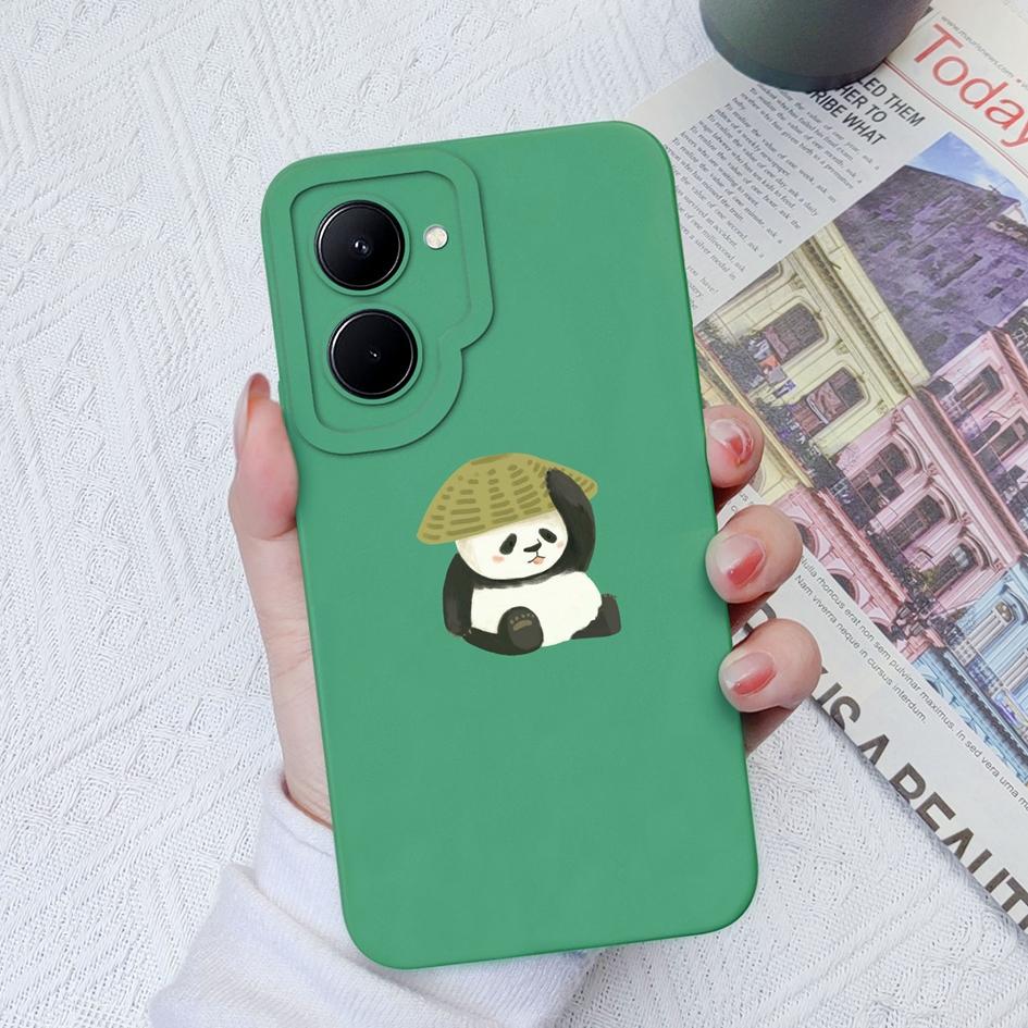 For OPPO Realme Realme GT Neo2 3 5 C30 C31 C33 C35 Case Cover Cute Fashion Bear Protective Soft Liquid Silicone For Realme C11 C12 C20 Funda Bumper