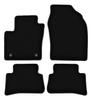 BASIC Black Velour Floor Mats For: Toyota C-HR Hybrid Crossover (2016-)