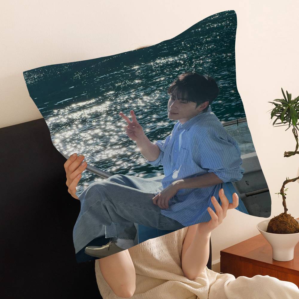 Singer C-Cha EunWooS Cushion Cover Decorative Pillow Sofa Home Decor Case Pillow Cases