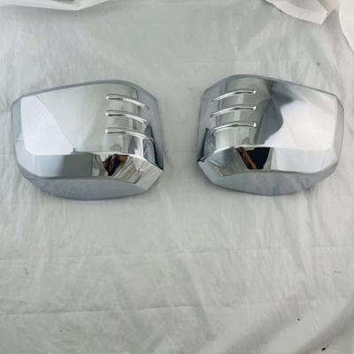 ABS Chrome Rearview Mirror Side Lid  Cover Trim For -2024 Toyota Hiace